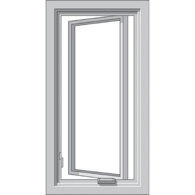 Effingham Pella Hurricane Shield Series Vinyl Casement Window