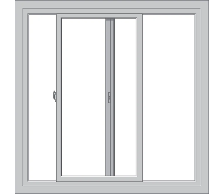 Effingham Pella Hurricane Shield Series Vinyl Sliding Window