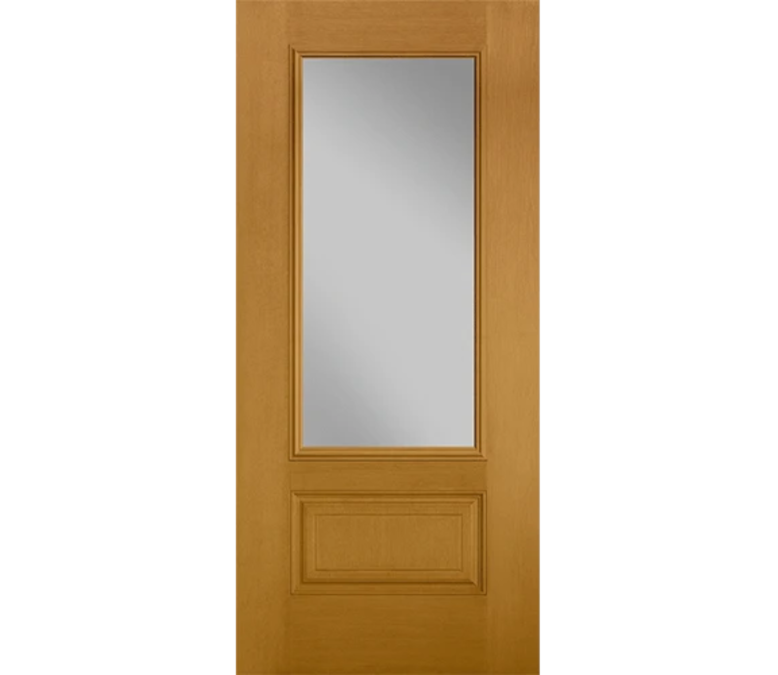 Effingham Three Quaters light Fiberglass Entry Door